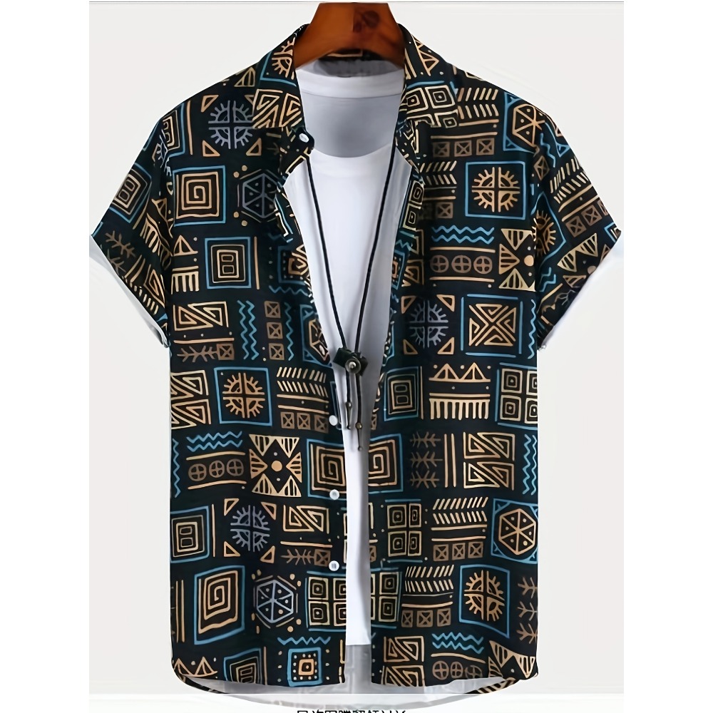 Breathable Thin Fabric Multi S - Vintage Hawaiian Floral Shirt 评论和价格