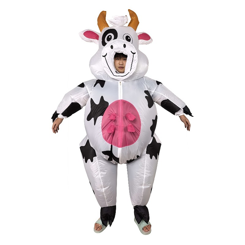 Halloween Funny Inflatable Cow - Suits 评论和价格