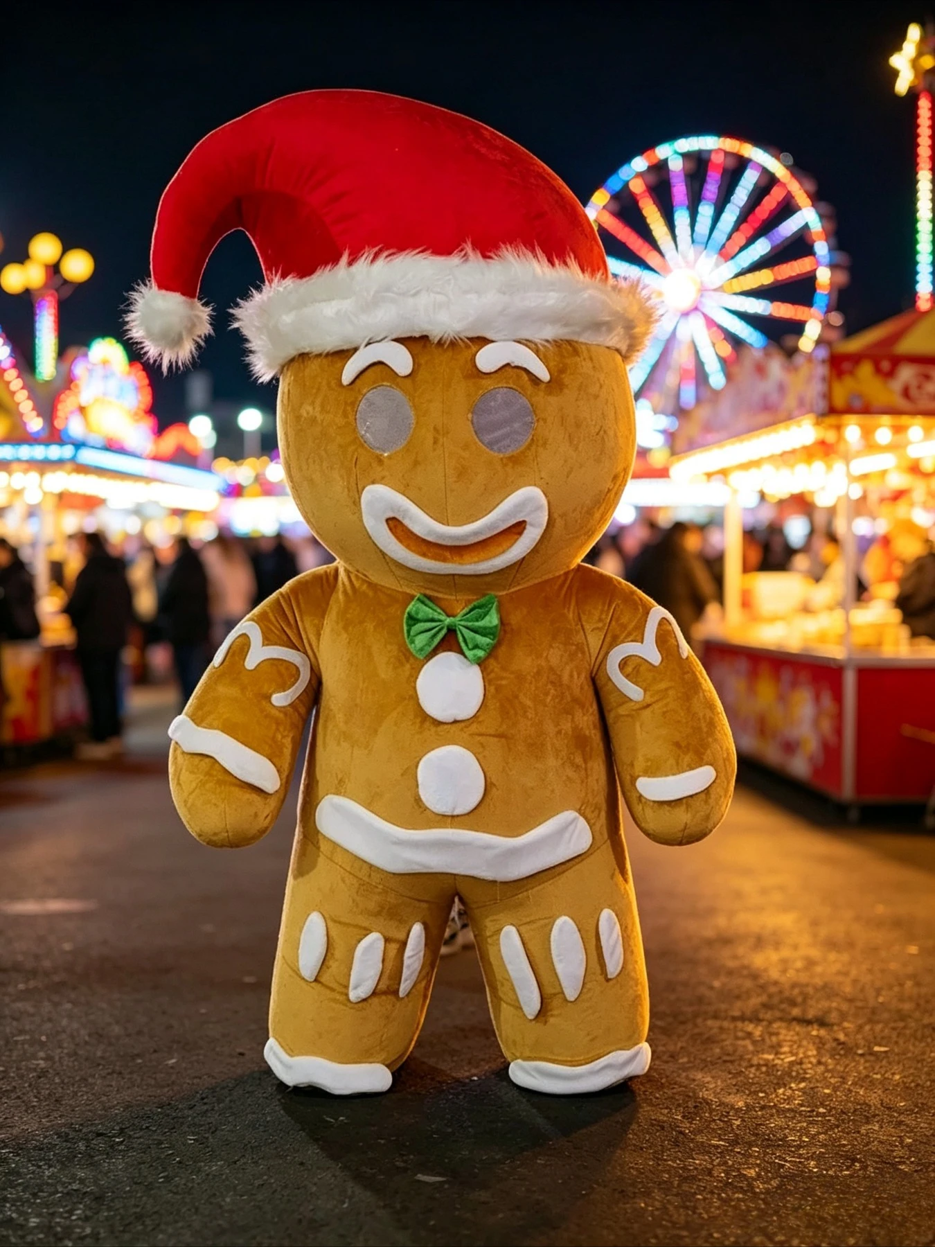 Inflatable Gingerbread Man Cos - Suits 评论和价格